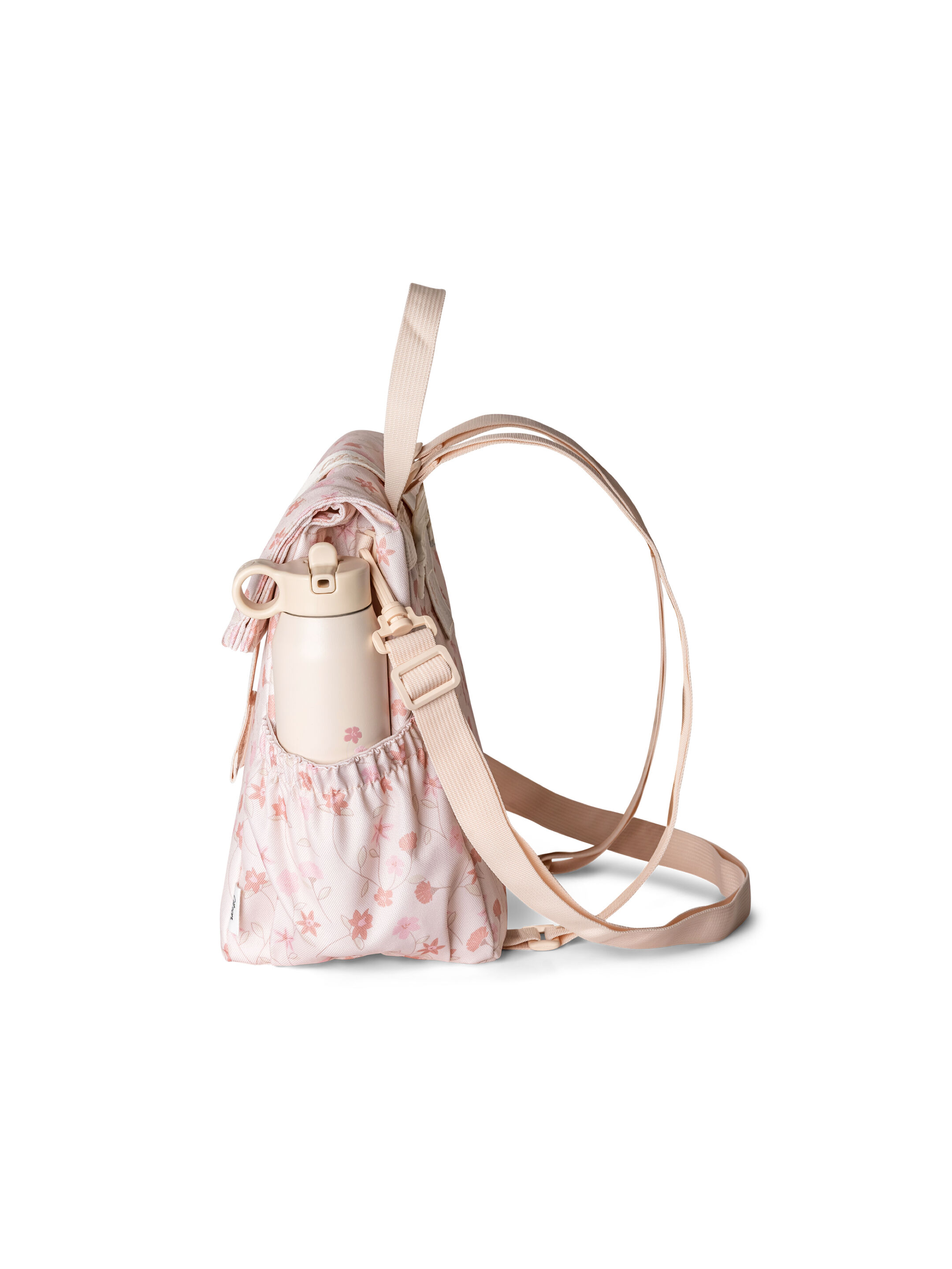 Citron Insulated Rollup Lunchbag Flower image number 3