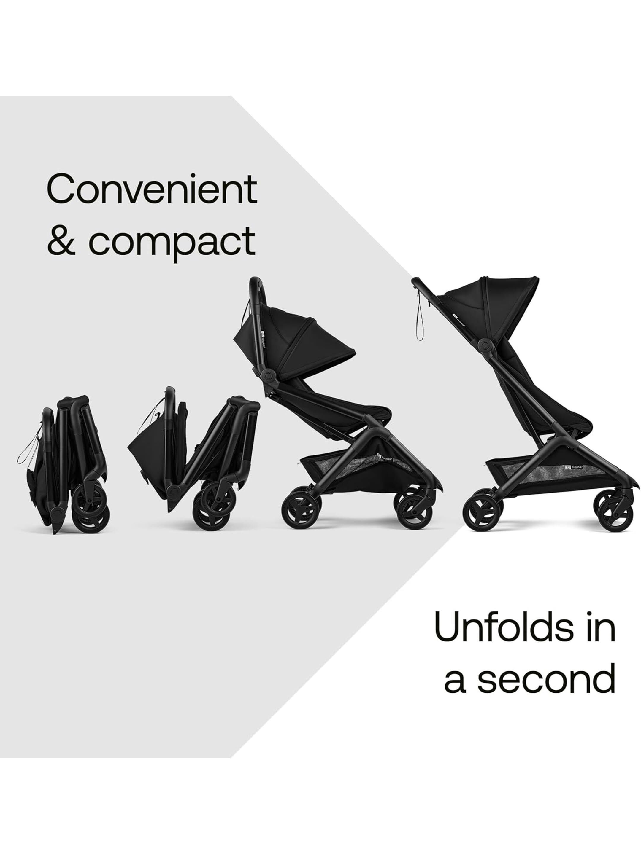 Bugaboo Butterfly 2 Complete Stroller - Black image number 3