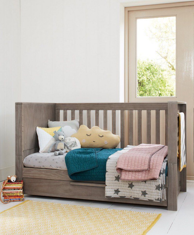franklin cot bed white