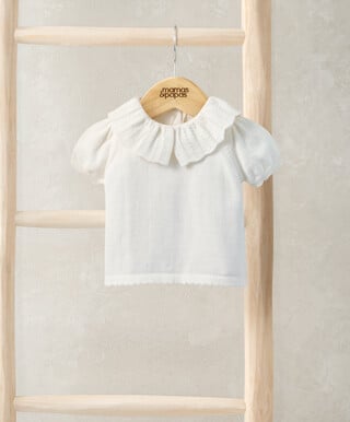 Knitted White Top