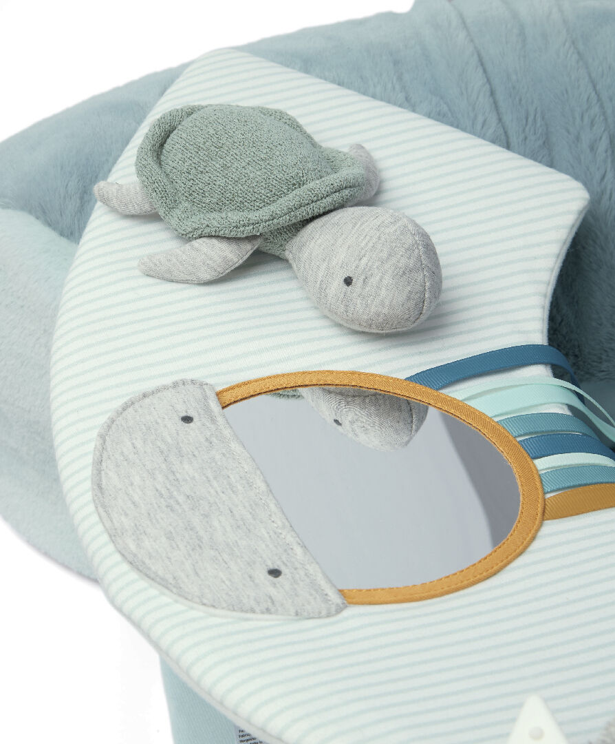 Welcome to the World Sit & Play Bunny Interactive Seat - Blue image number 5