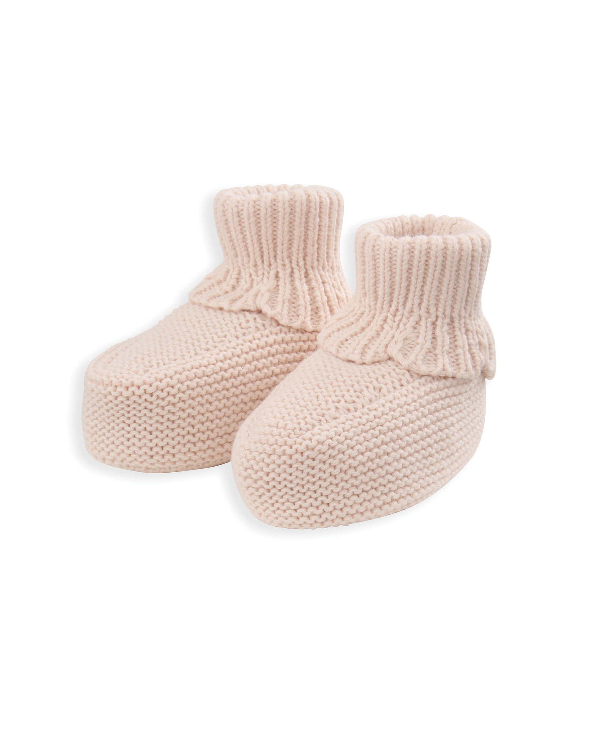 Knitted Booties - Pink image number 2