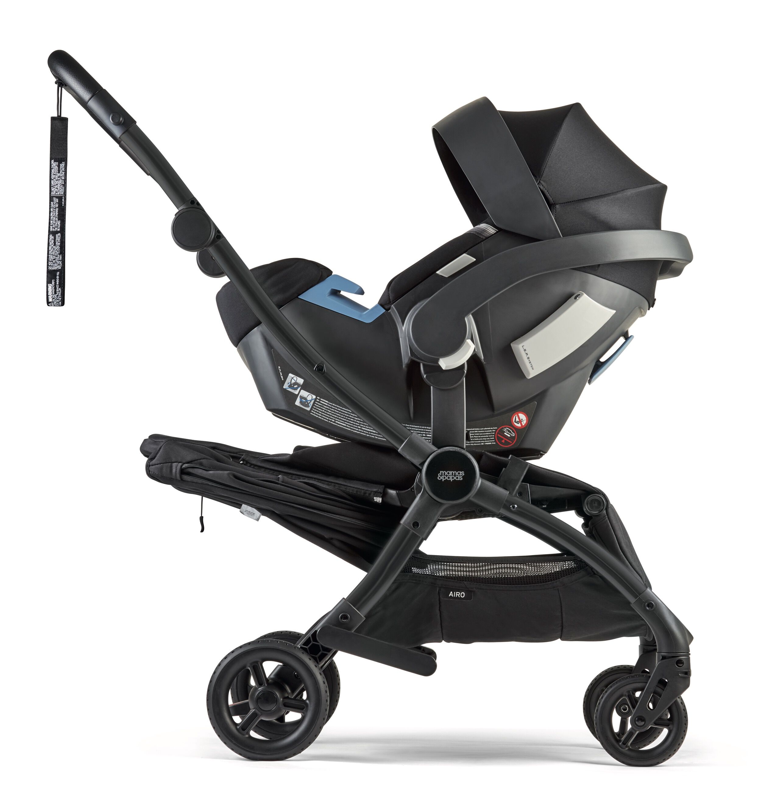 Airo Pushchair- Black image number 6
