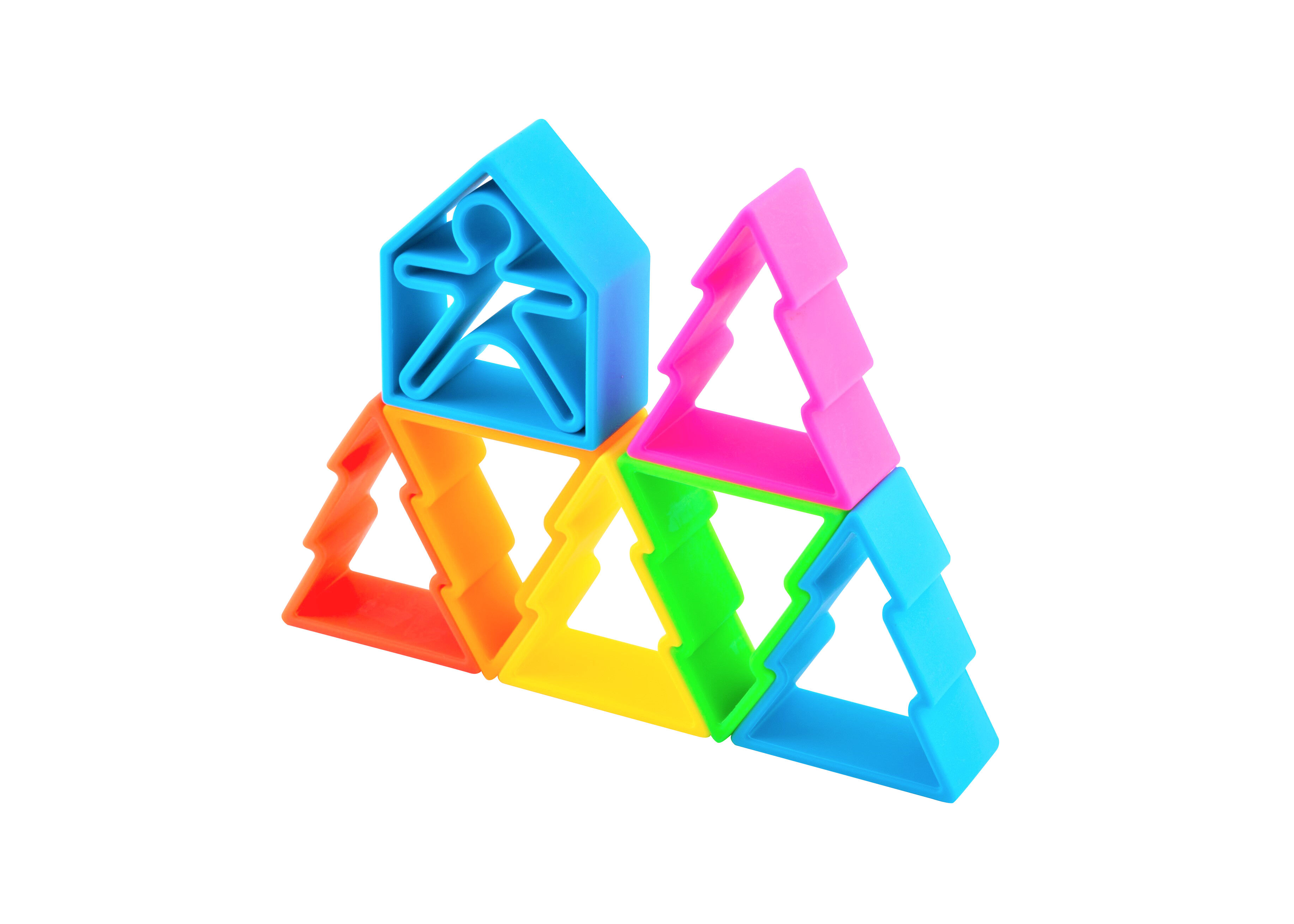 Dena 6 Kids + 6 Houses + 6 Trees Neon image number 3