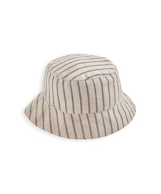 Stripe & Chambray Bucket Hat