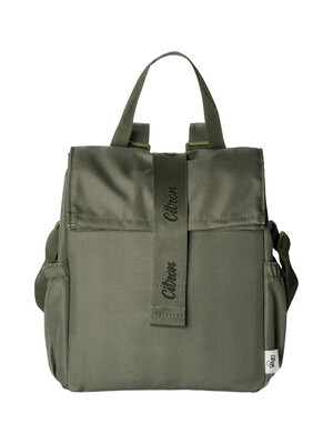 Insulated Rollup Lunchbag - Olive Green