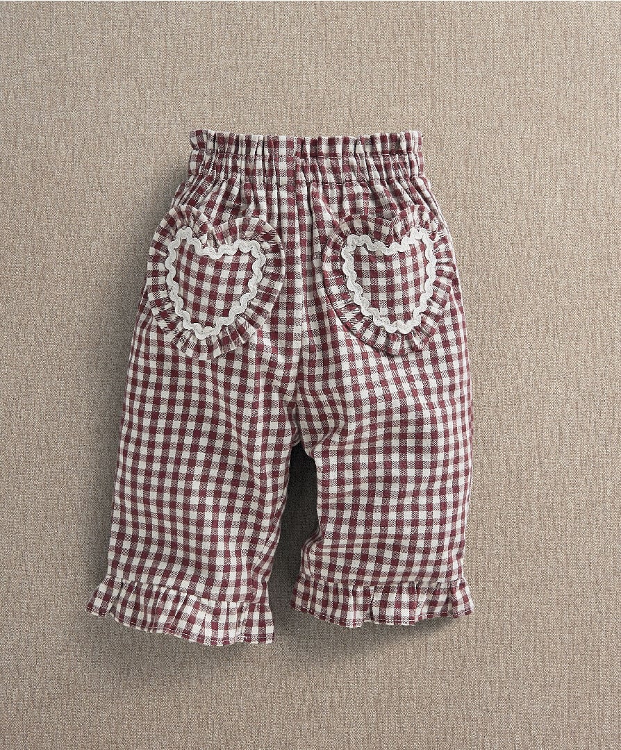 Gingham Trouser
