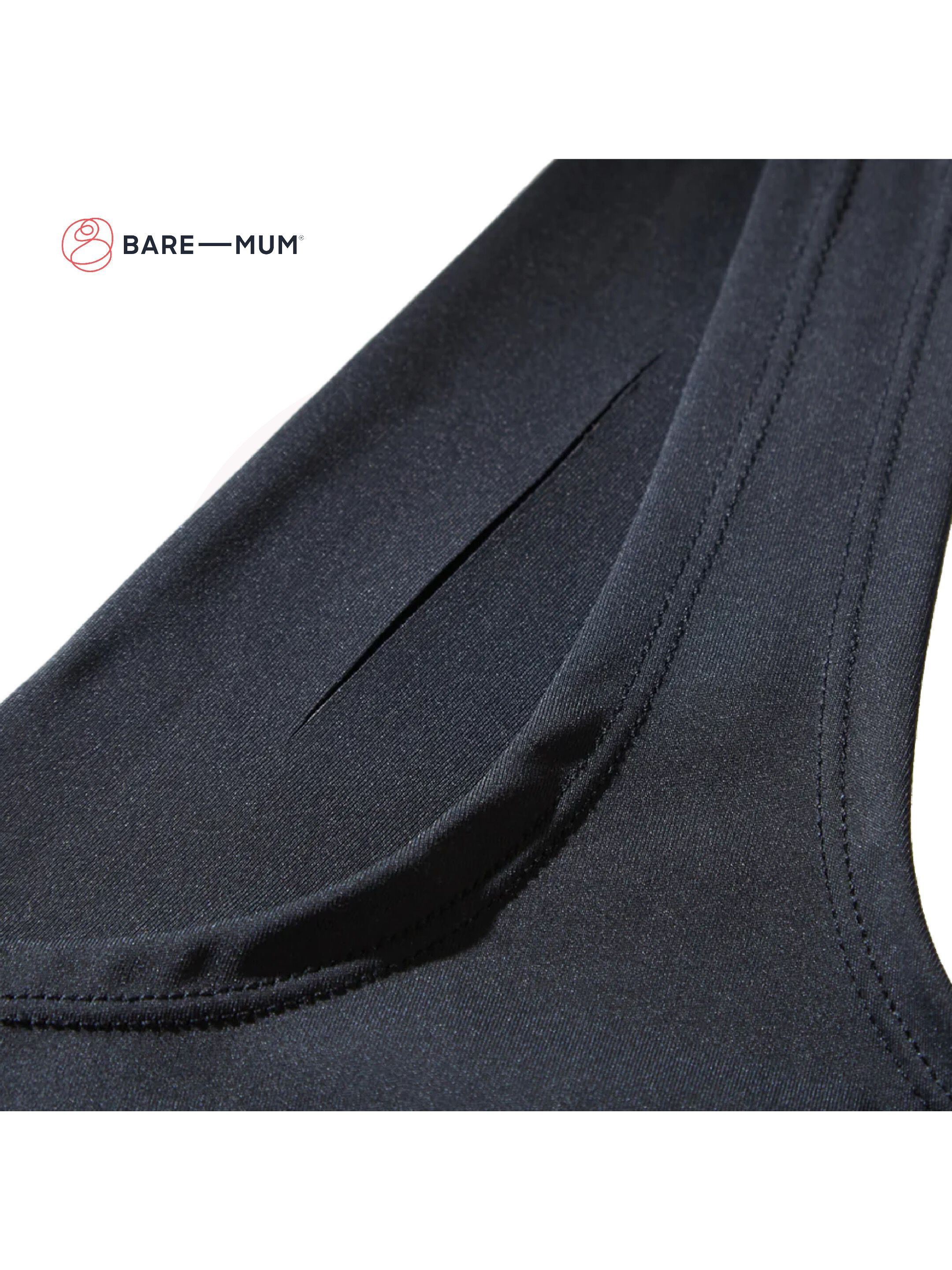 Bare Mum Postpartum Nursing Bralette with Insert Pocket - Medium image number 5