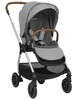Nuna TRIV Baby Stroller with Rain Cover and Adapter - Frost image number 1