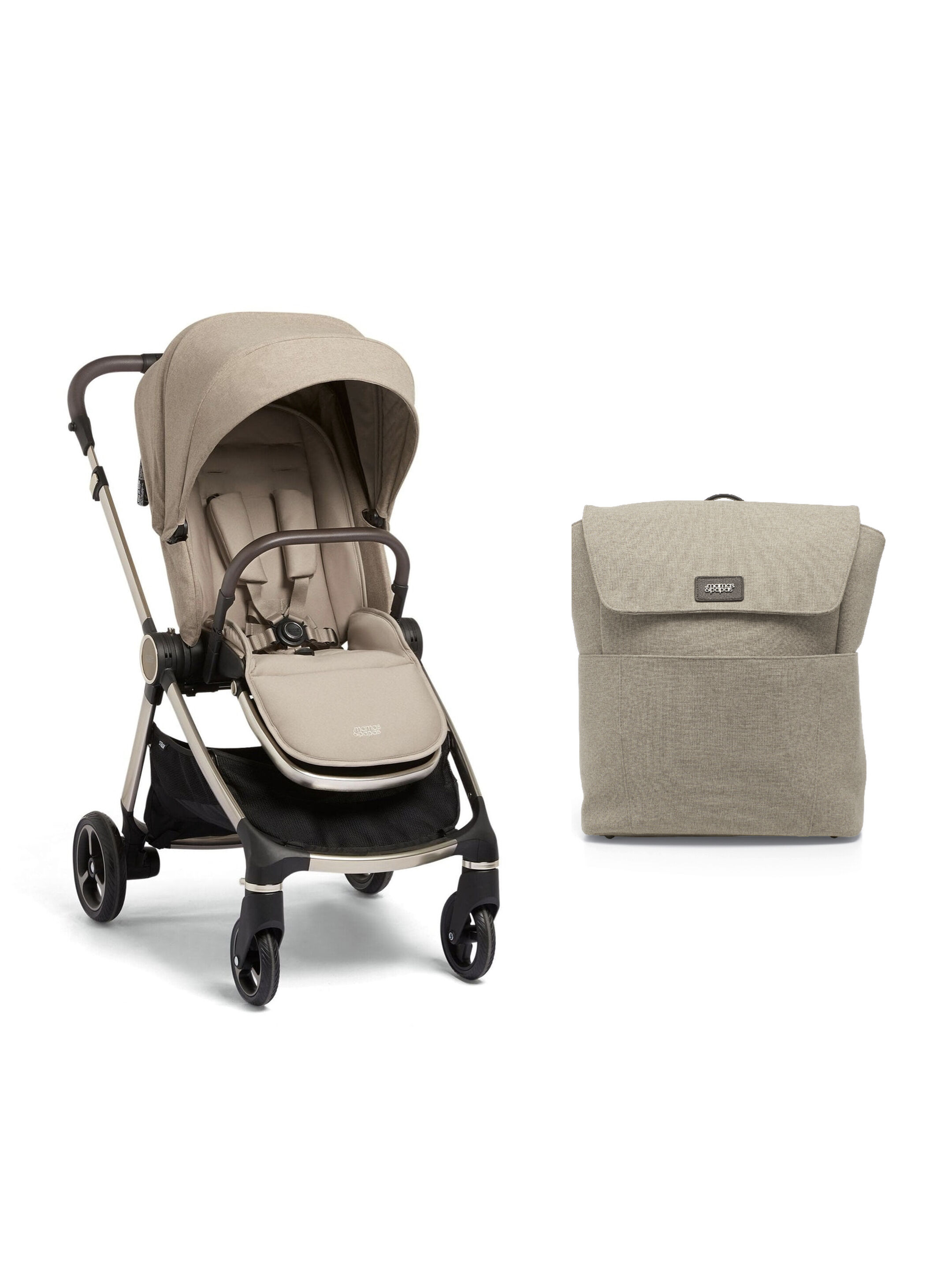 Strada Pebble Pushchair & Backpack image number 1