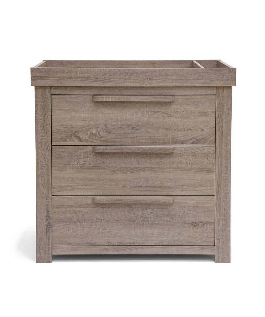 Franklin 3 Door Dresser & Changing Unit - Grey Wash image number 1