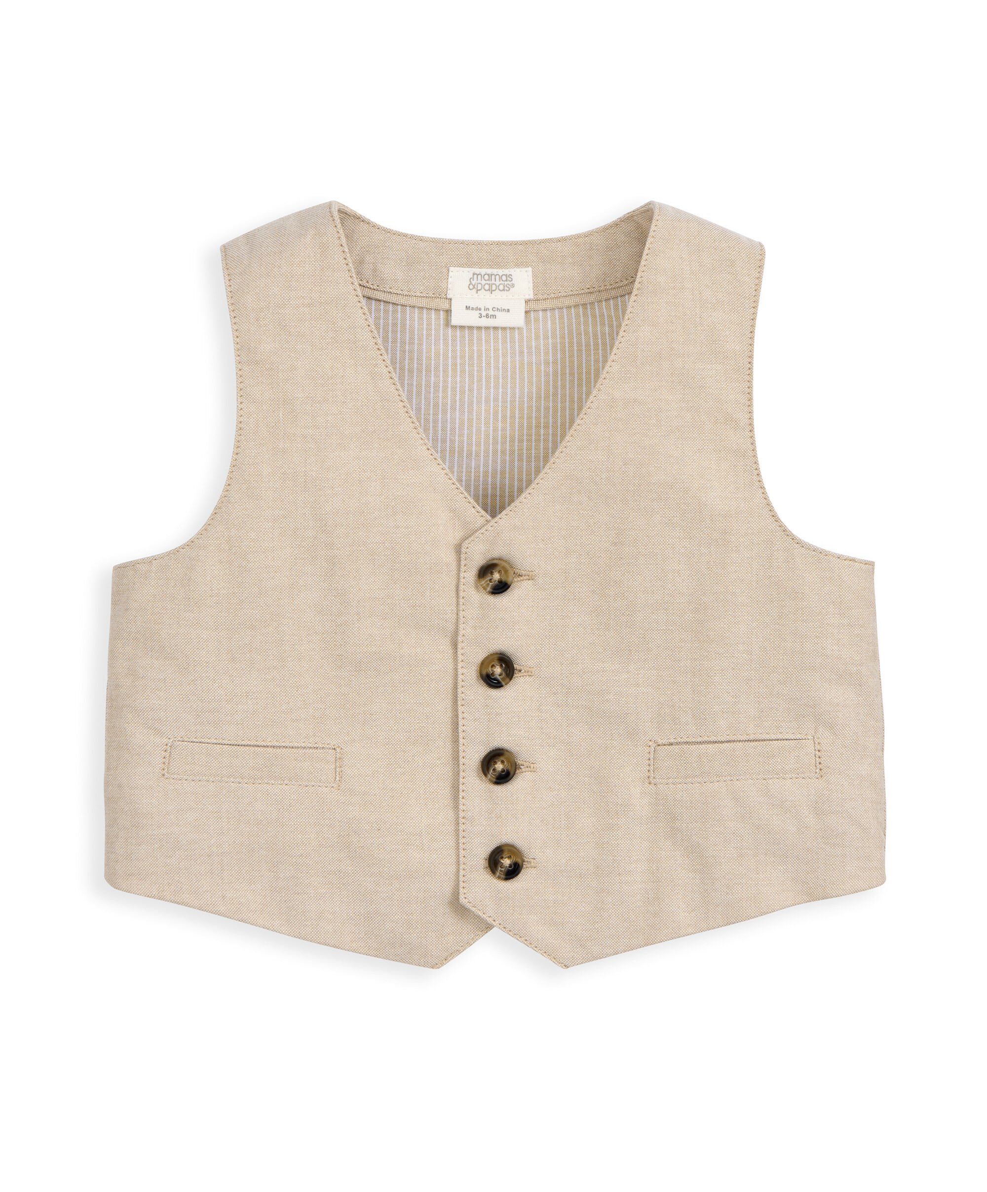 4 Piece Suit - Brown image number 4