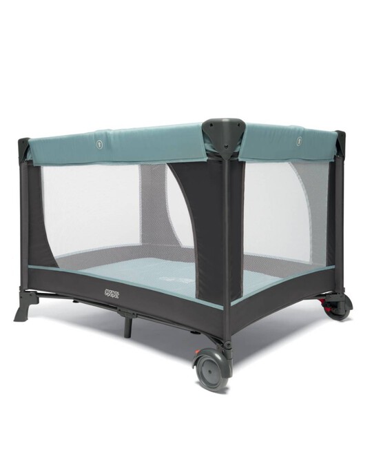 Classic Travel Cot - Mint & Grey image number 1