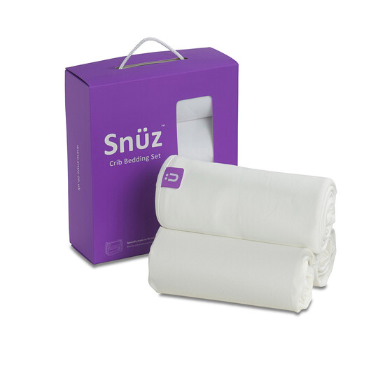 SnuzPod Crib Bedding Set White image number 3