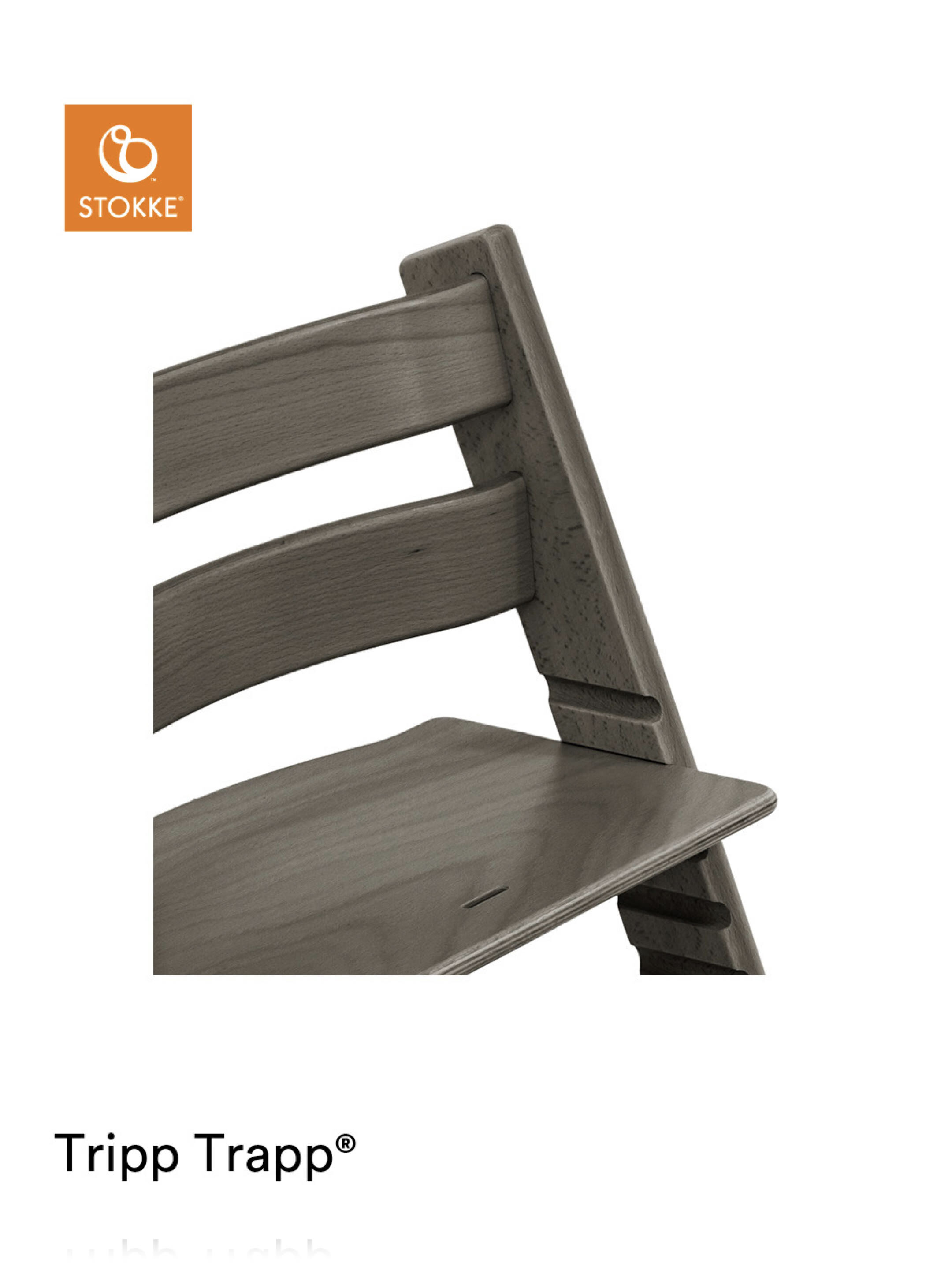 Buy Stokke Tripp Trapp Chair - Hazy Grey - Baby High Chairs
