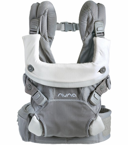 Nuna Cudl Baby Carrier- Frost image number 1