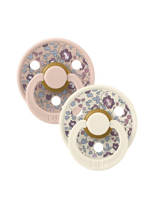 Bibs x Liberty Pacifier Eloise Collection - Blush Mix - Size 2 (6+ months)