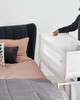 SnuzPod4 Bedside Crib - Rose White / Blush image number 2