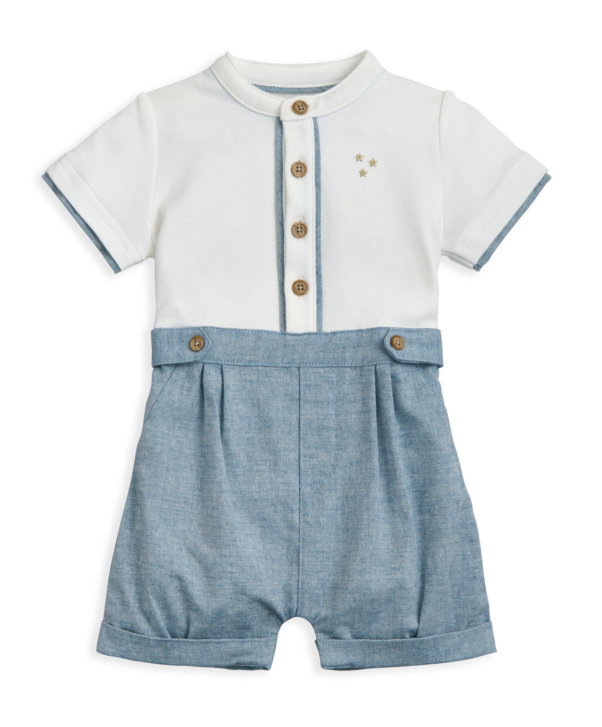 Mock Suit Romper image number 2