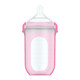 Boon NURSH 8oz Bottle 3pk - Pink Multi image number 4
