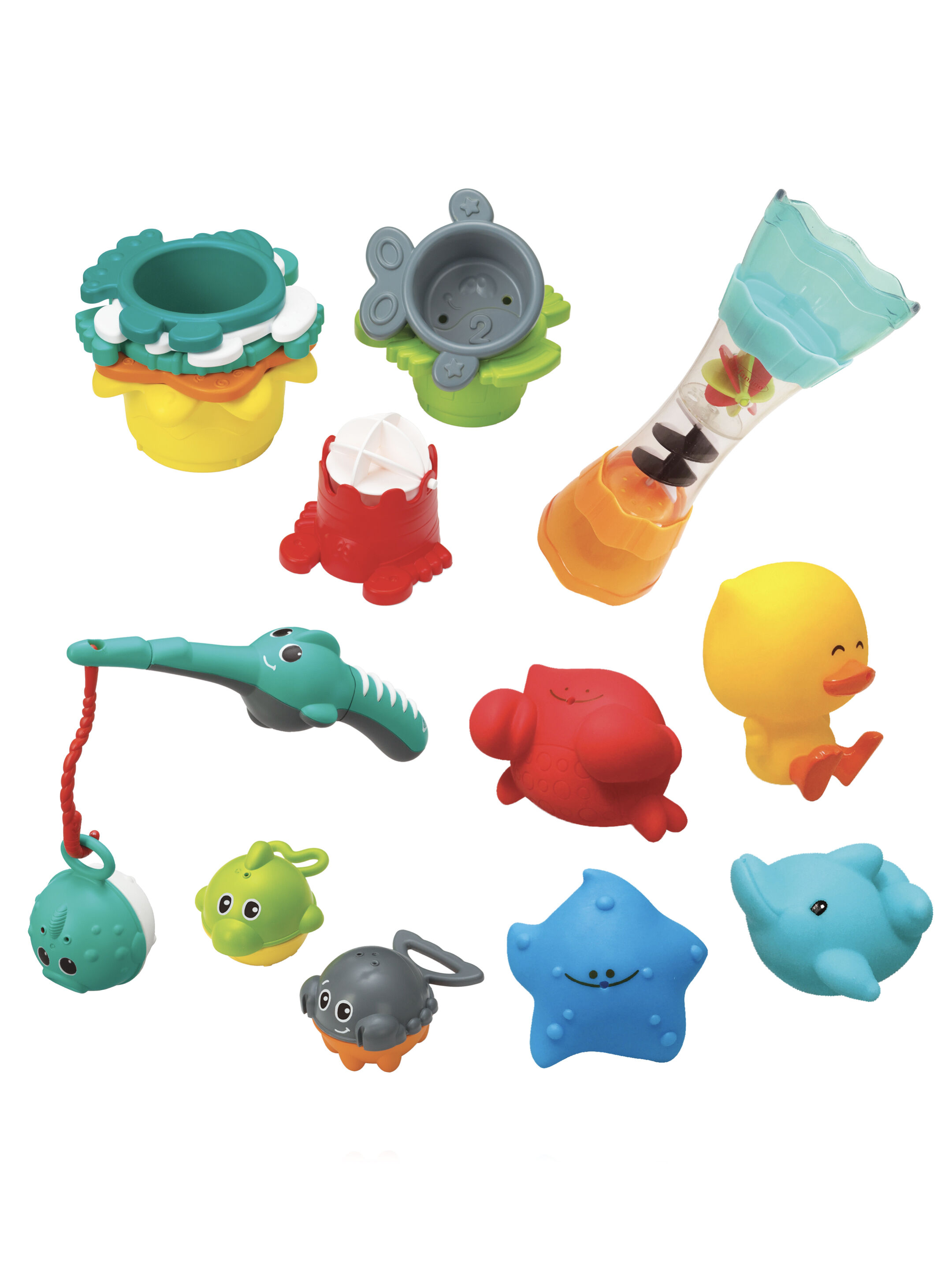 Infantino Splish & Splash Bath Play Set