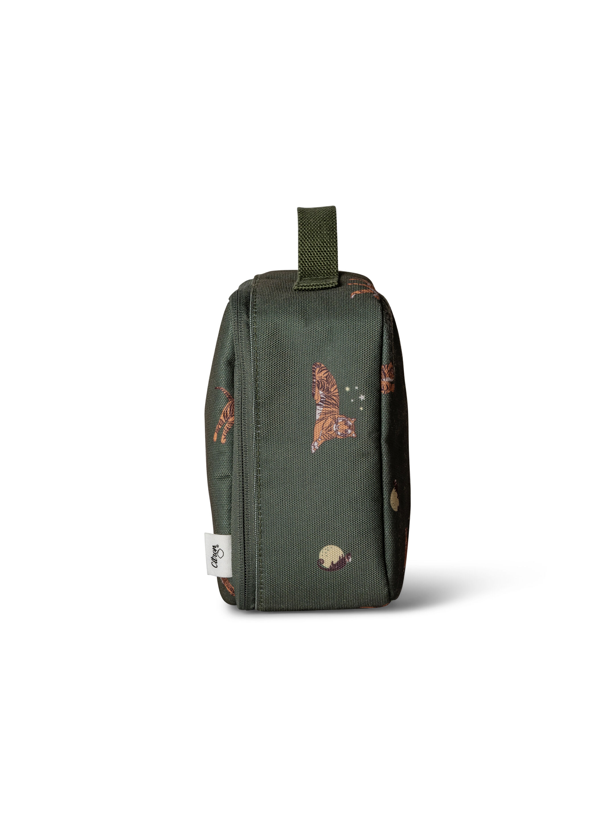 Citron Insulated Square Lunchbag Tiger image number 3