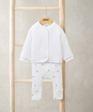 3pc Quilted Jacket Set