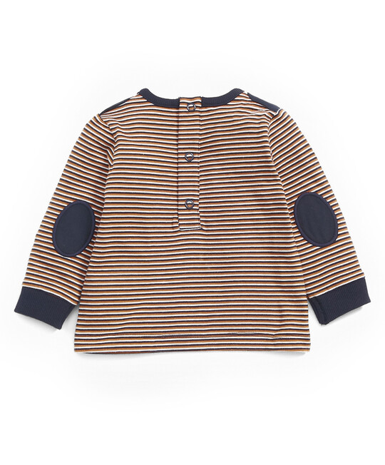 Long Sleeved Striped T-Shirt image number 2