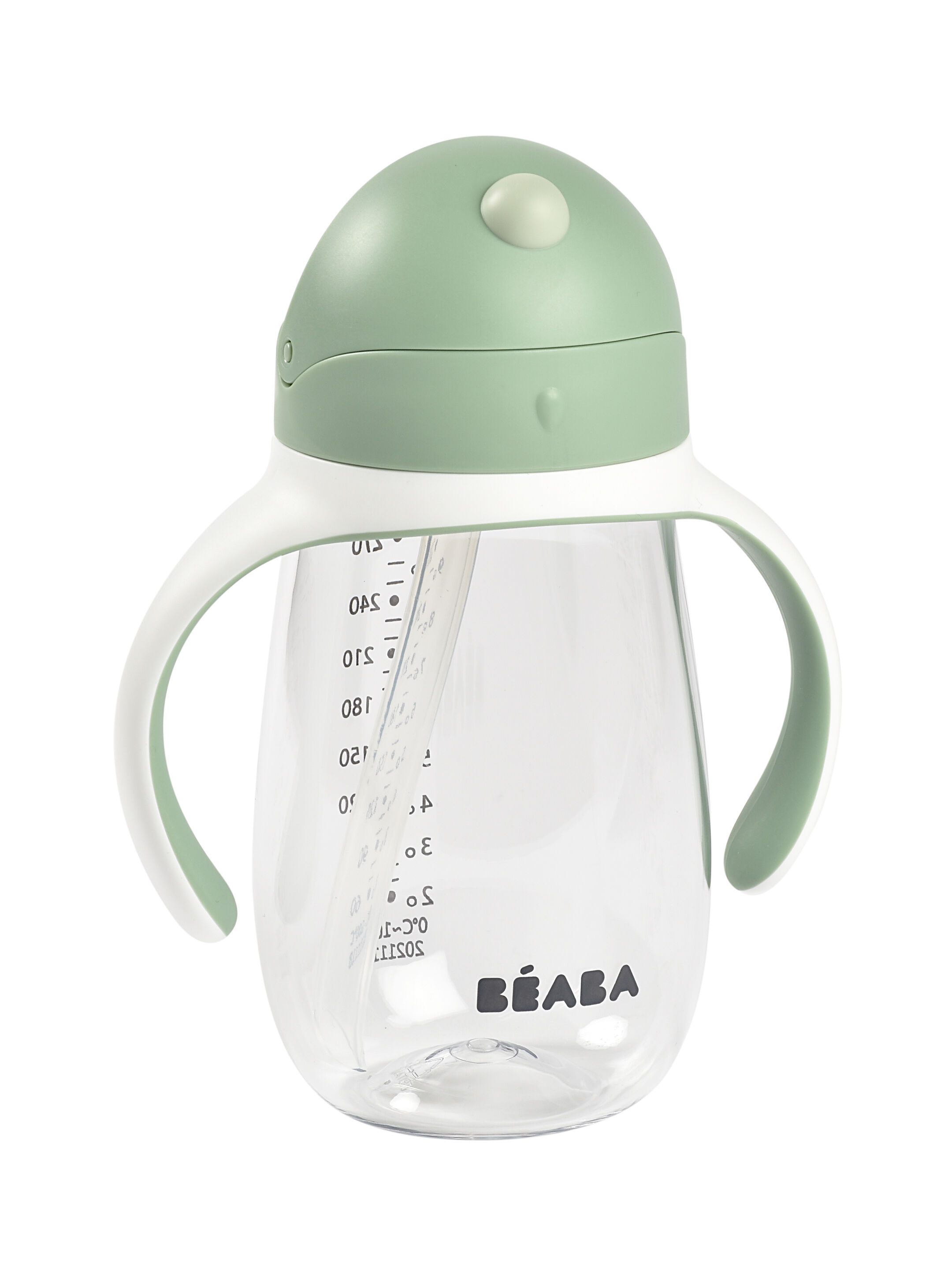 Beaba Straw Cup - Sage Green image number 1