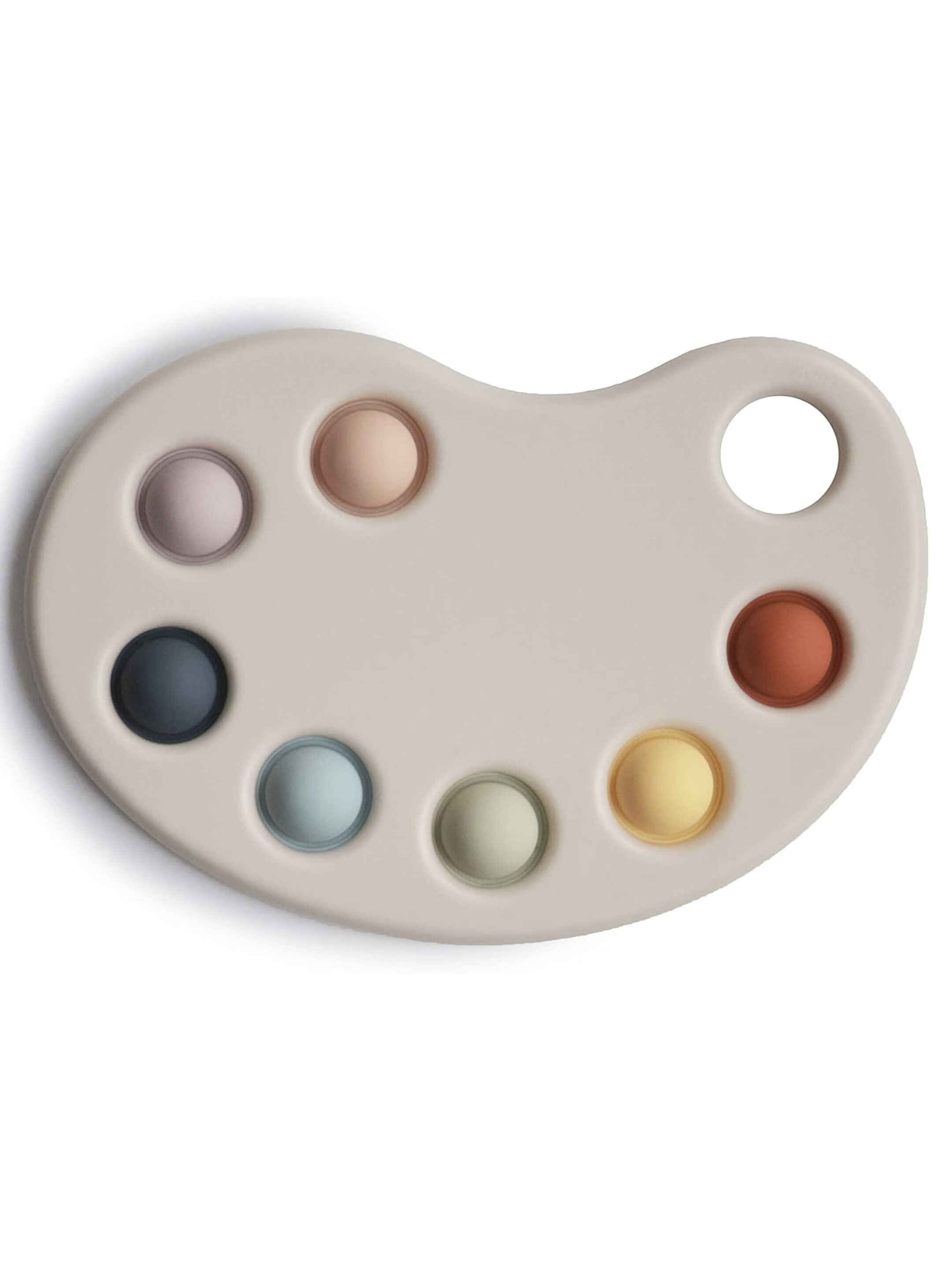 Mushie Paint Palette Press Toy (Multi)