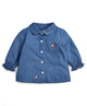 Embroidered Chambray Shirt image number 1