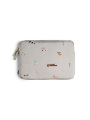 Citron Protective Ipad Sleeve with Zipper Vehicles