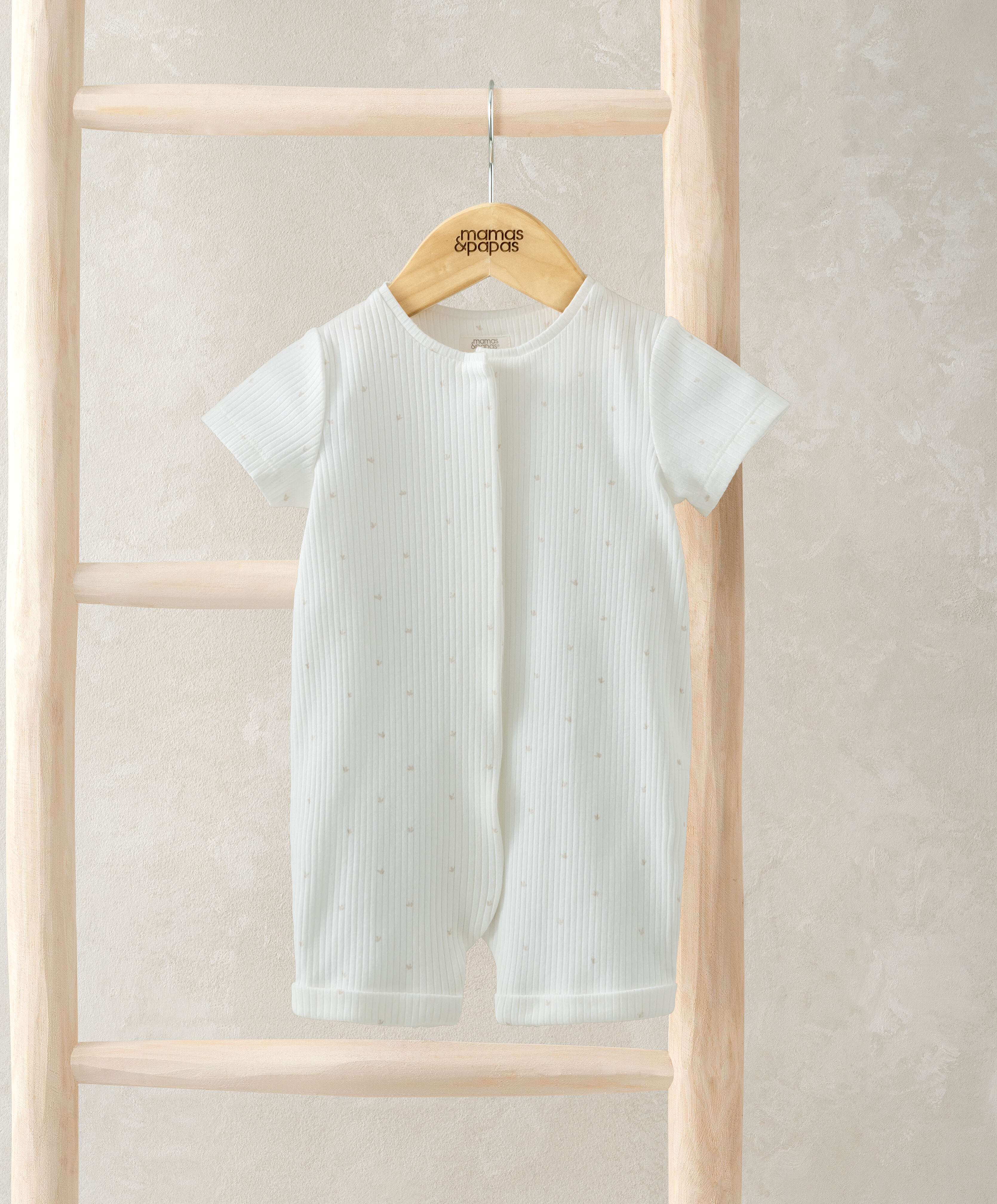 Spot Print Zip Shortie Romper image number 1