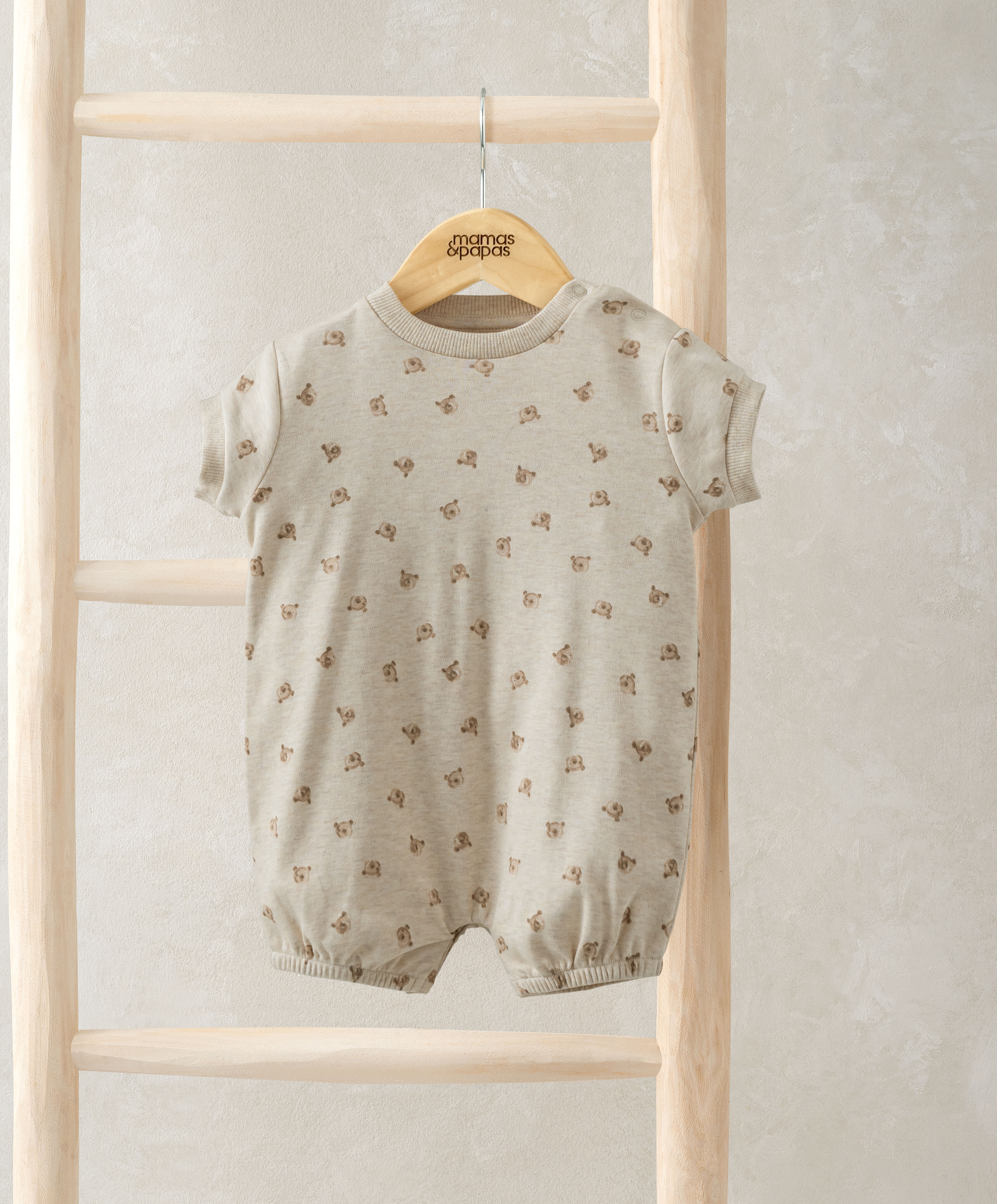 Teddy Bear Shortie Romper image number 1