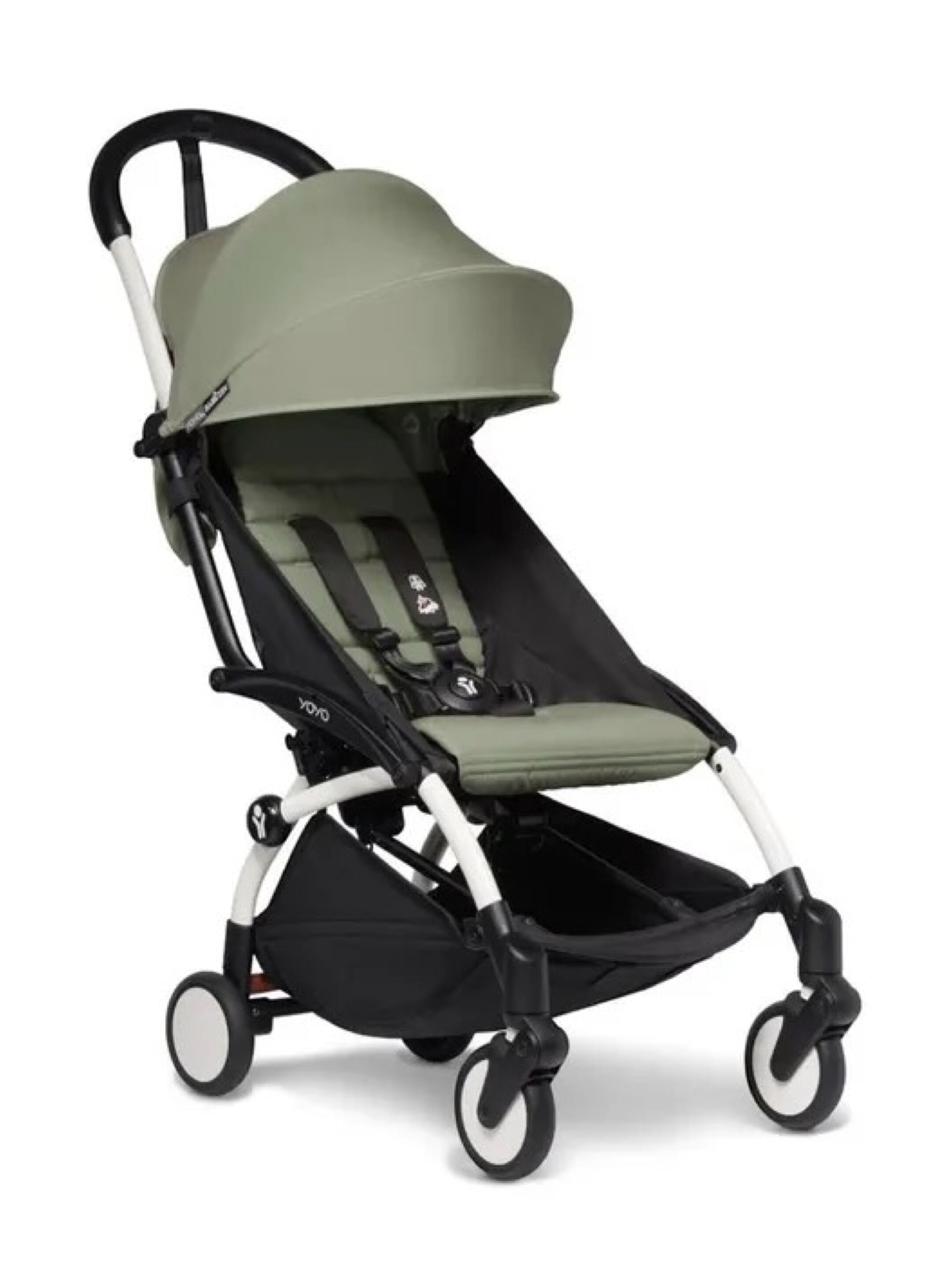 Stokke YOYO3 White Frame with 6+ Color Pack Aqua (2 Pieces)
