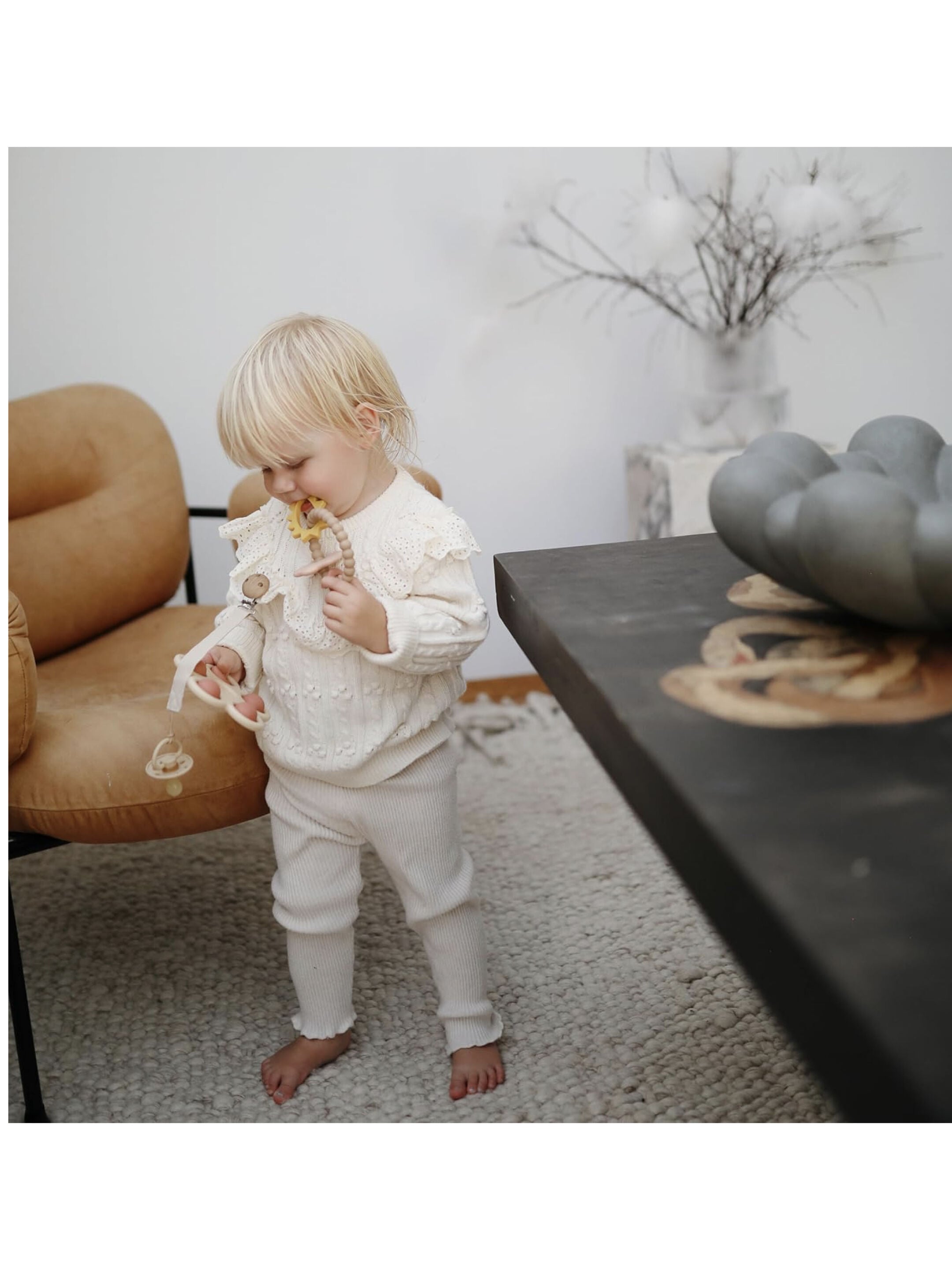 Mushie Nature Teething Ring &nbsp; image number 7