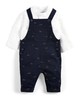 Embroidered Dungaree Set image number 1