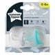 Tommee Tippee Ultra-Light Silicone Soother 0-6m, Pack of 2 image number 1