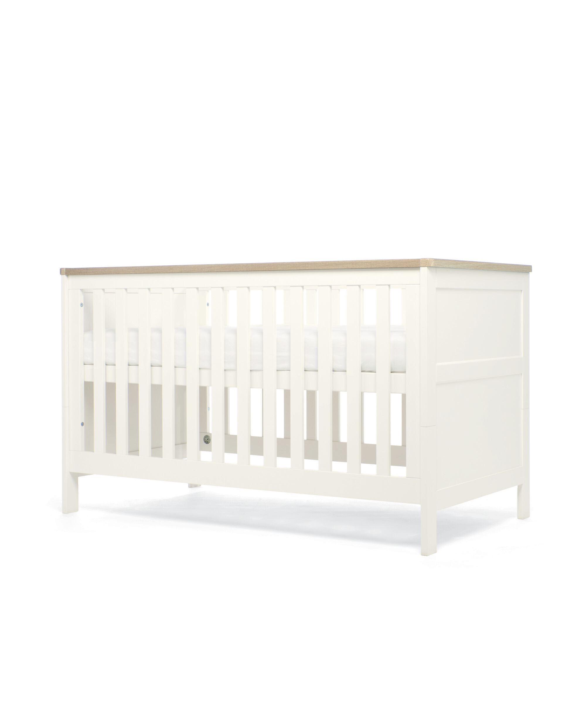 Wedmore Cotbed - White/Oak image number 4