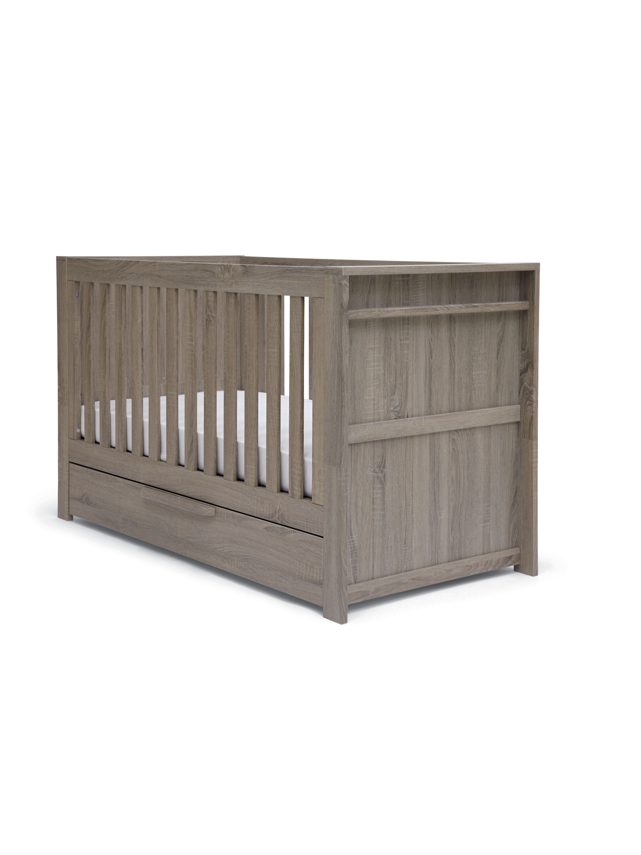 Franklin Convertible Cot & Toddler Bed 3 in 1 - Grey Wash image number 3