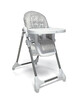 Baby Snug Cherry with Grey Spot Highchair image number 2