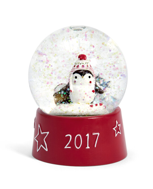 Penguin Christmas Snow Globe image number 1