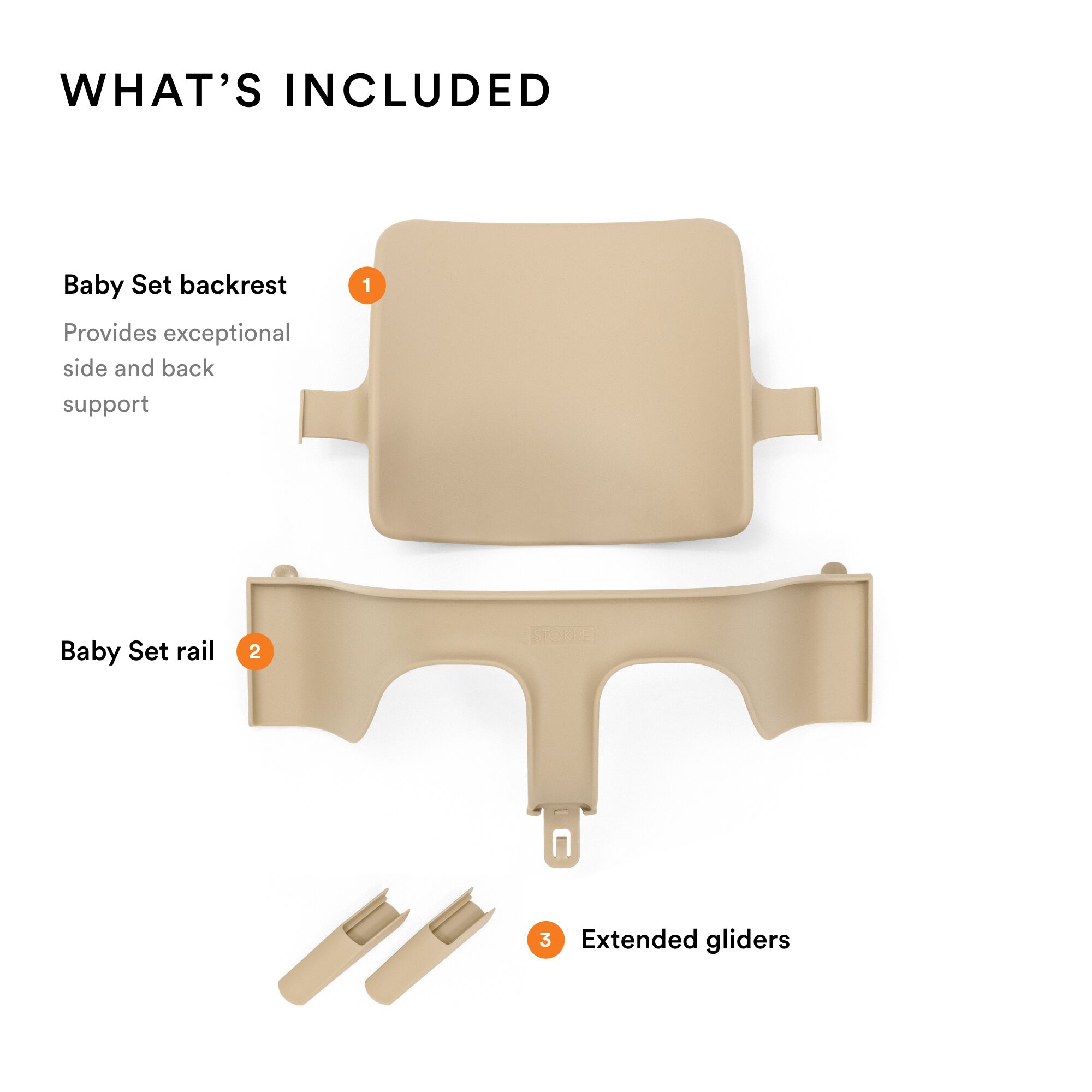 Stokke Tripp Trapp Baby Set - Natural image number 3