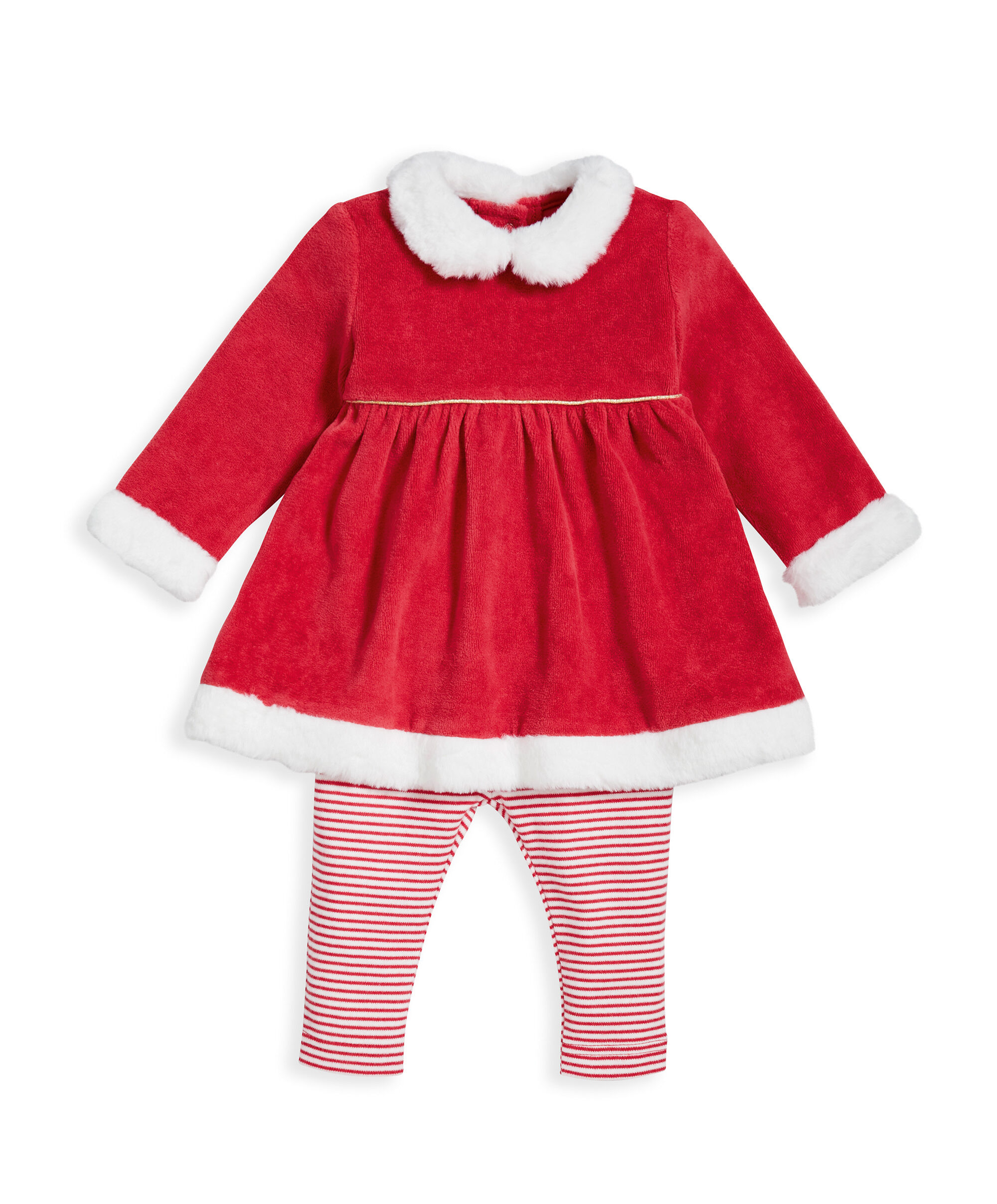 Baby Girls Santa Set image number 1