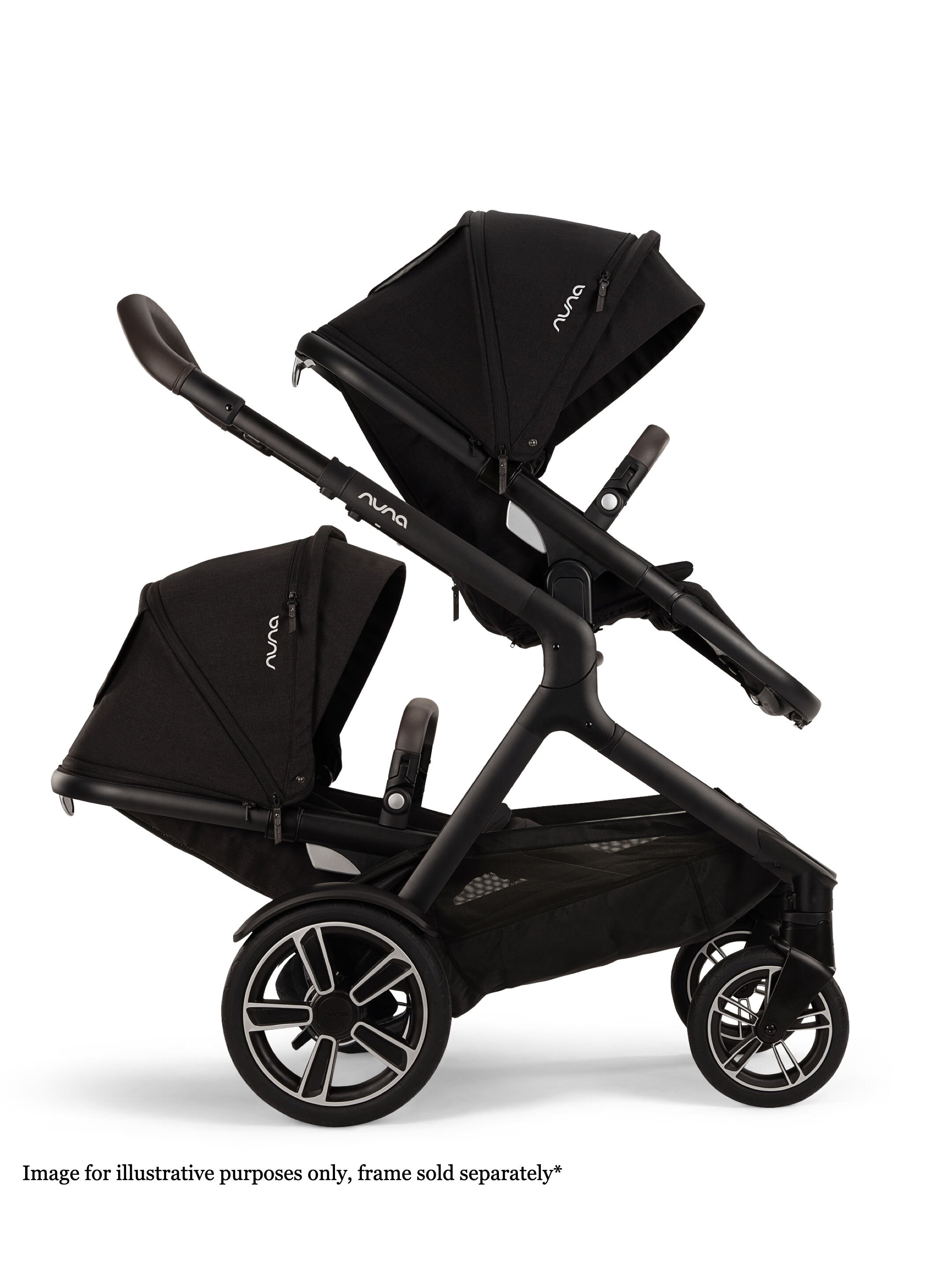 Nuna Demi Next Sibling Seat - Caviar image number 2