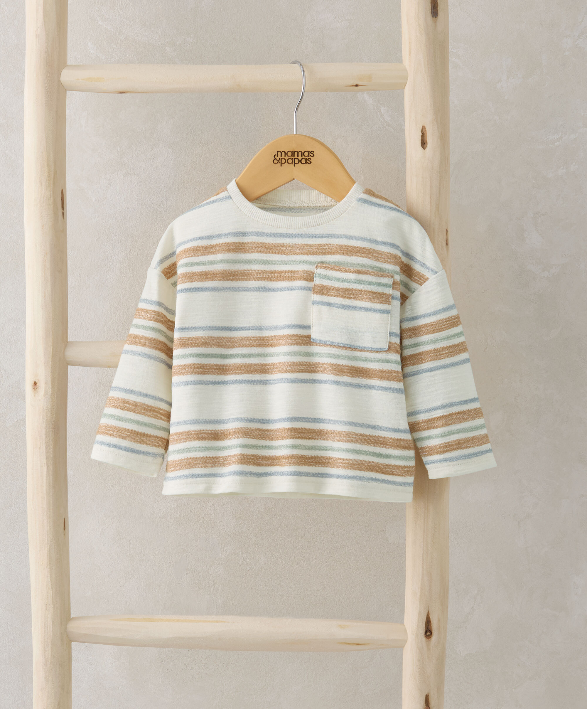 Stripe Long-Sleeve T-shirt image number 1