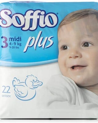 Soffio plus Soft Hug Parmon From 15Kg-30Kg,14 Diapers