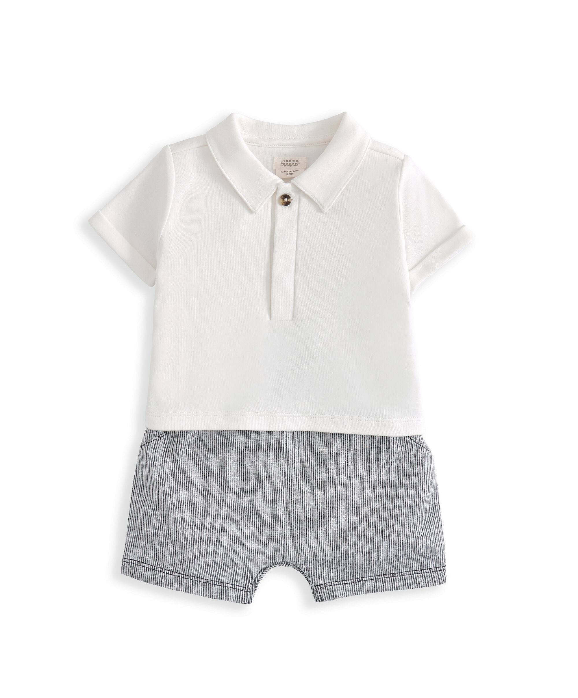 Mock Suit Romper image number 2