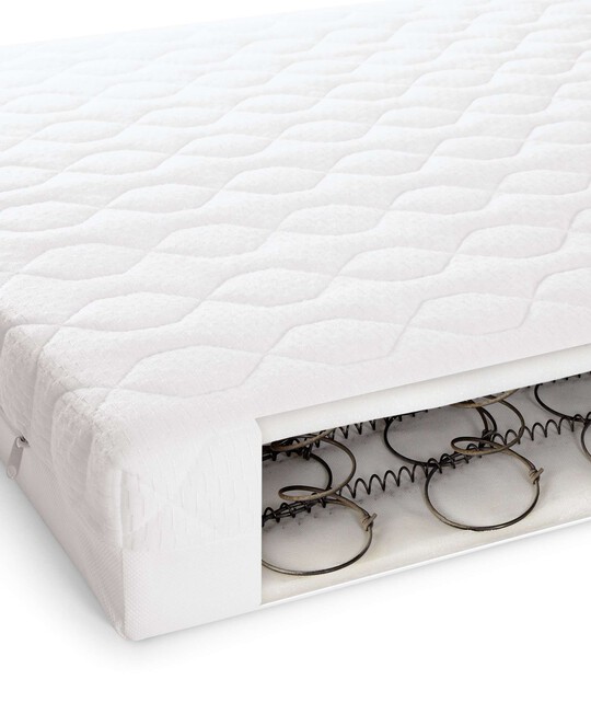 Sprung Anti-Allergy Cotbed Mattress image number 2