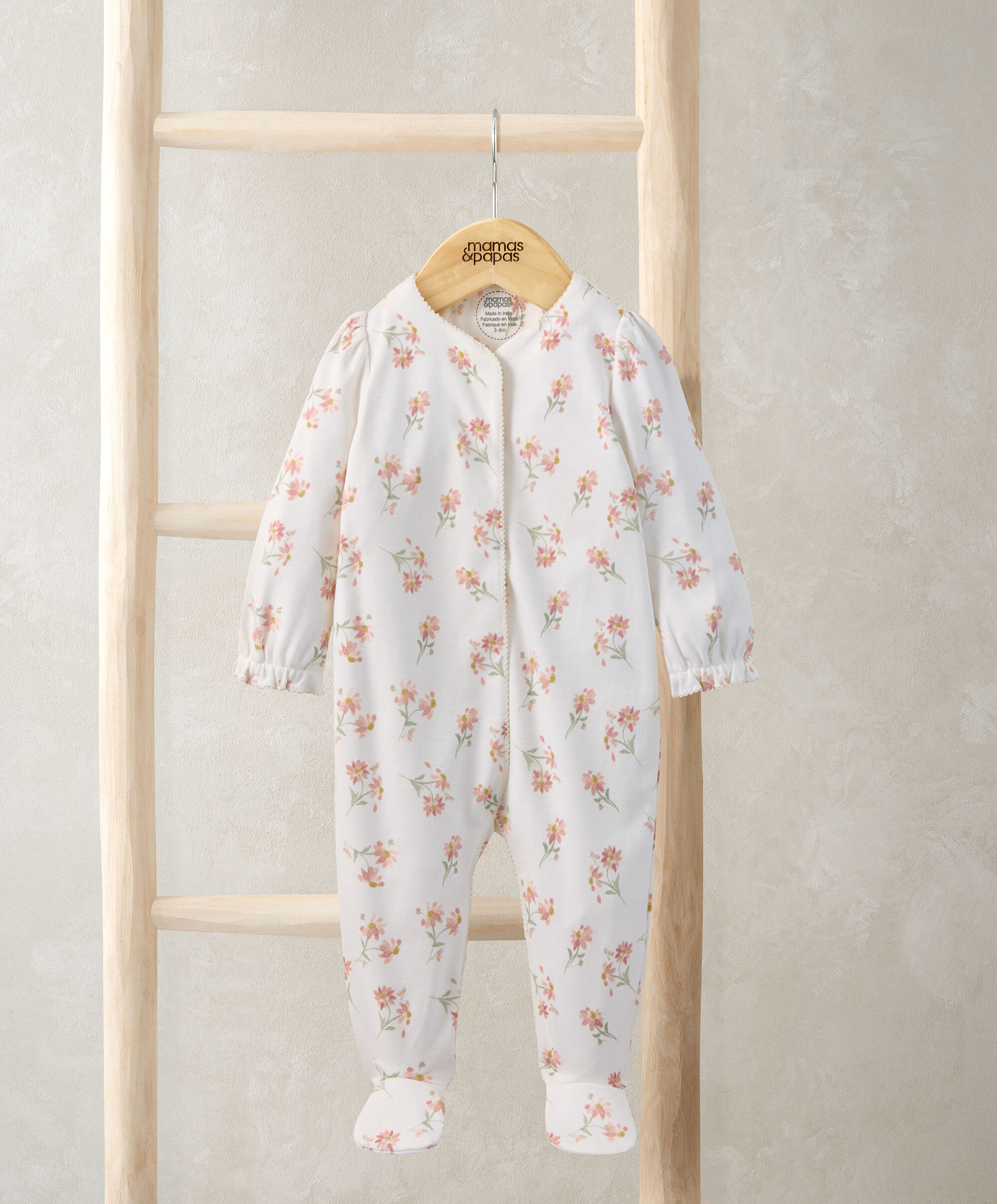 Watercolour Daisy Sleepsuit